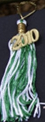 graduation tassel keyrings in your colors