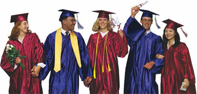 Rental & Souvenir Cap and Gown for Graduation or Ceremonies